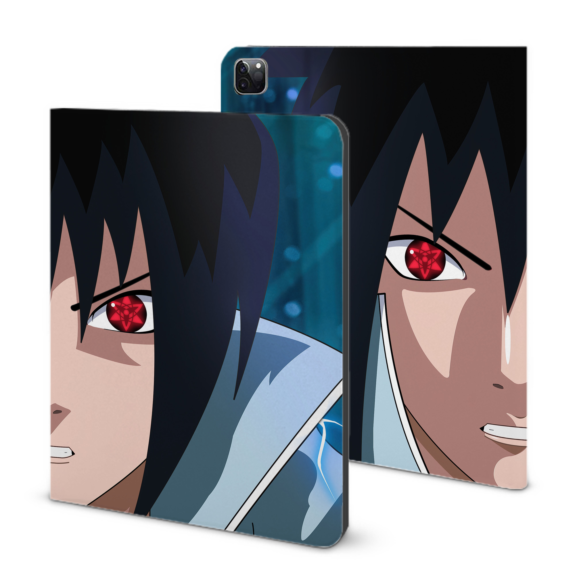 （画像用） NARUTO -ナルト- NARUTO -ナルト- 疾風伝 IPad ケース ブック型 PUレザー TPU 耐衝撃 軽量 薄型 ペン収納なし 全面保護 IPad 各モデル対応